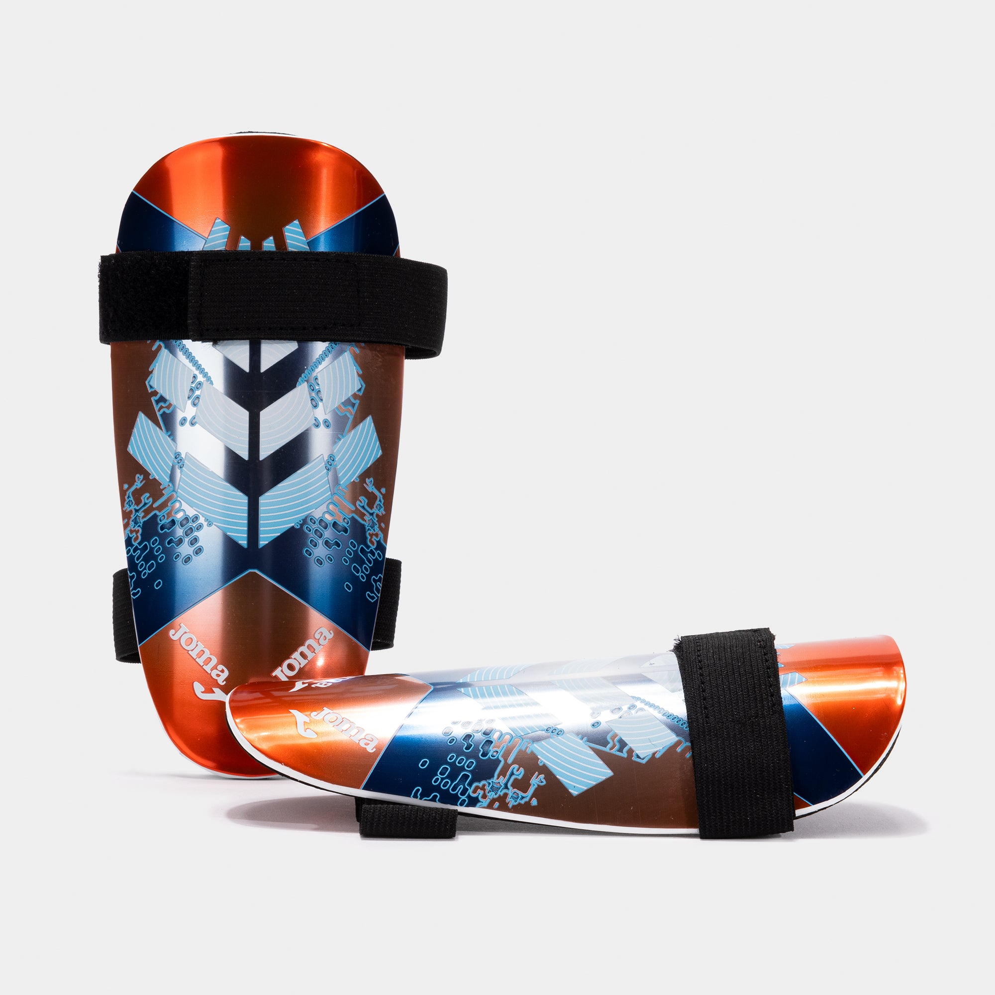 DEFENSE SHIN GUARDS - CORALLO FLUO-BLU - CORALLO FLUO-BLU