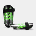 DEFENSE SHIN GUARDS - NERO-VERDE FLUO - NERO-VERDE FLUO
