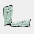 PANTHER SHIN GUARDS - TURCHESE-NERO - TURCHESE-NERO