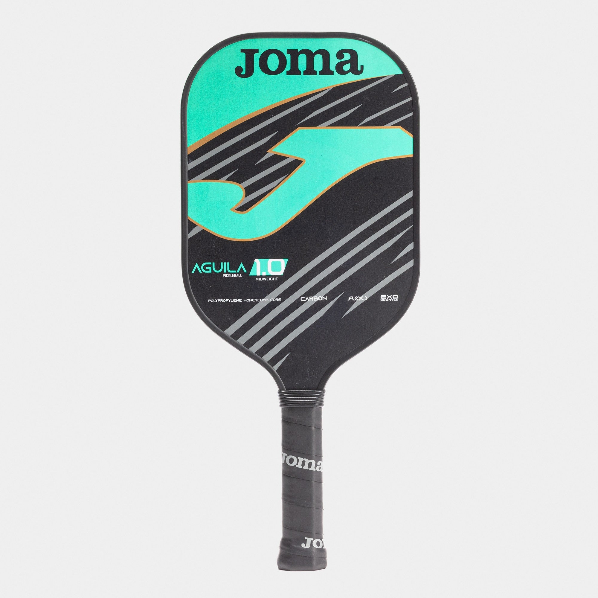 AGUILA 1.0 PICKLEBALL RACKET - NERO-TURCHESE - NERO-TURCHESE