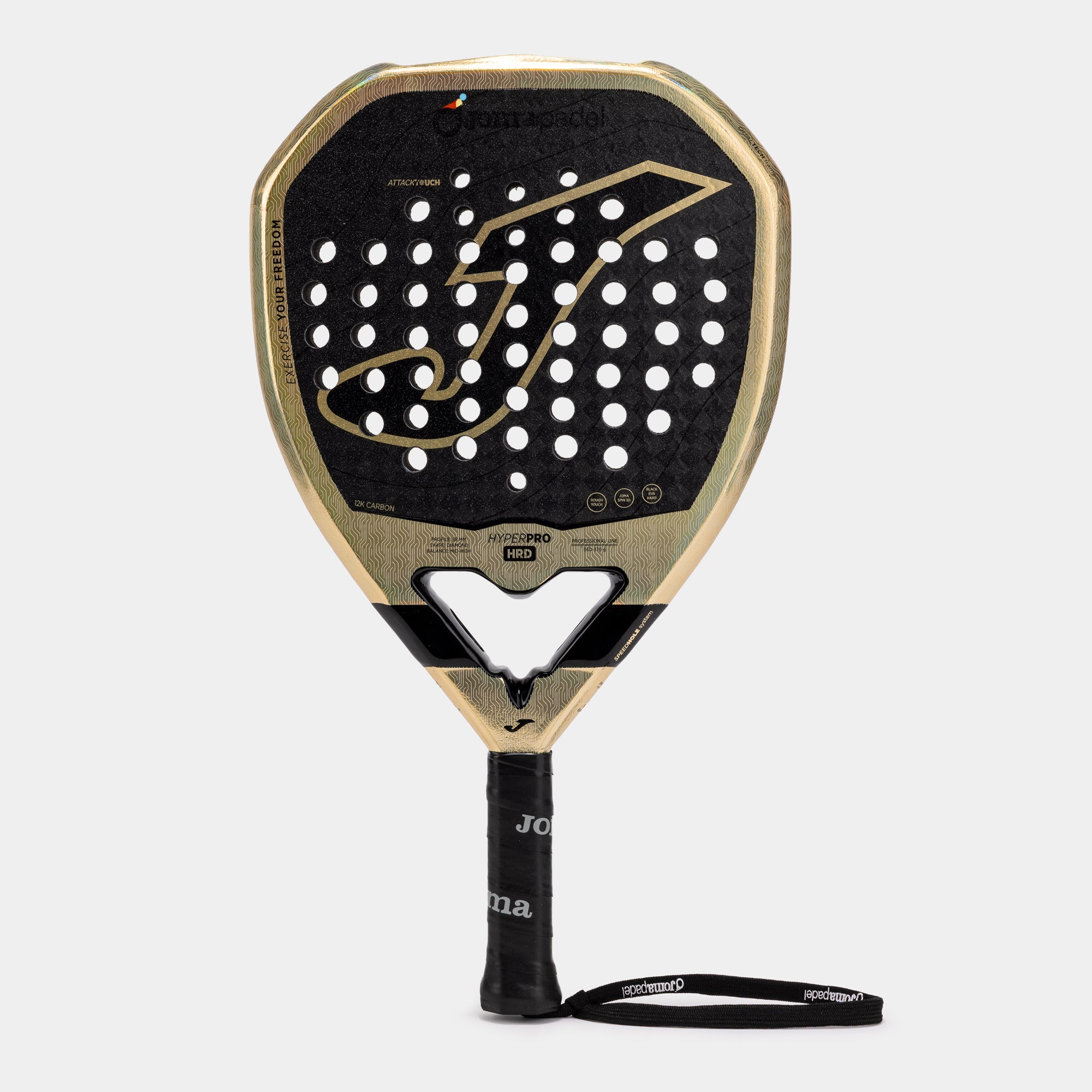 HYPER PRO HRD PADDLE RACKET - NERO-VIOLA - NERO-VIOLA