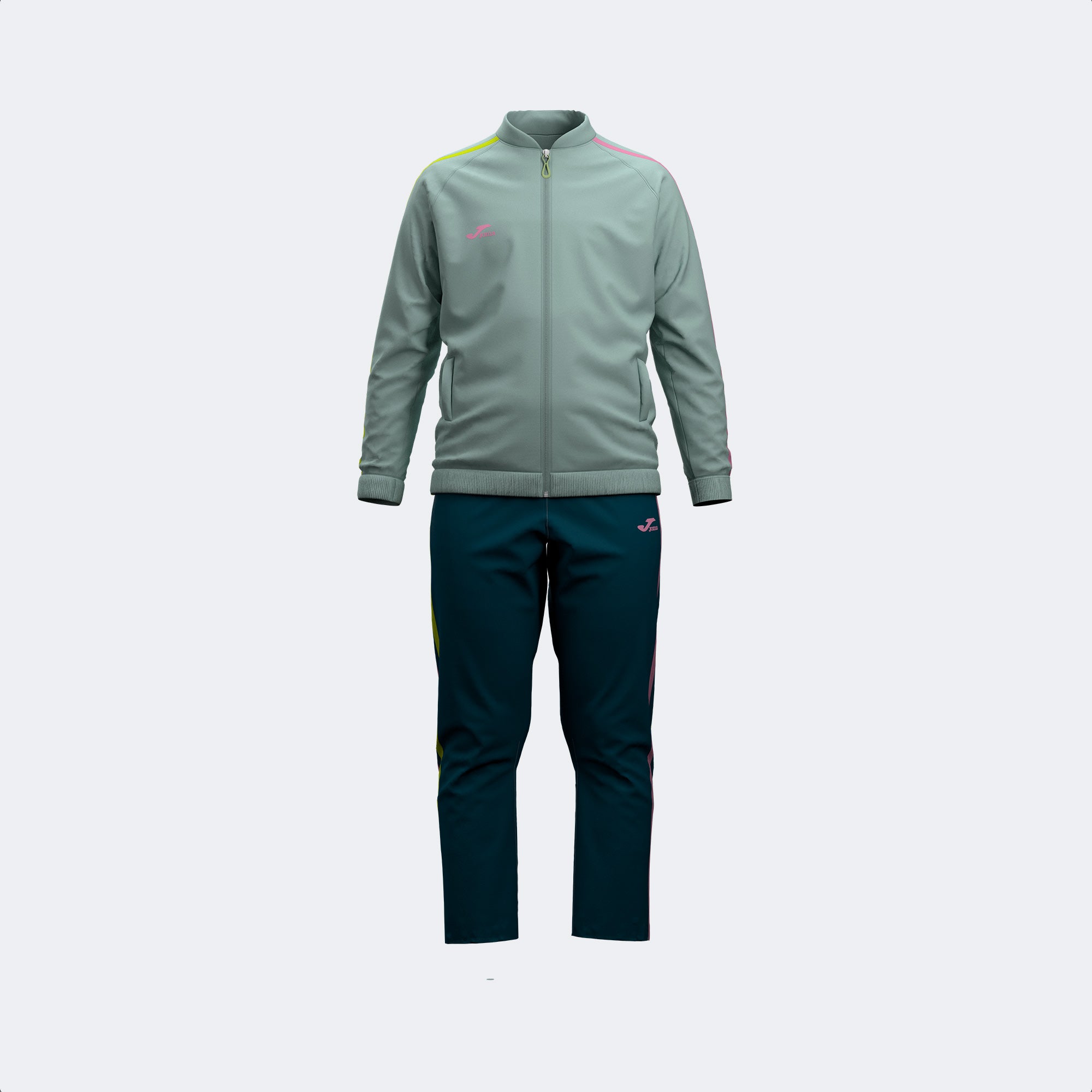 NEW METAVERSE TRACKSUIT - VERDE-BLU NAVY - VERDE-BLU NAVY