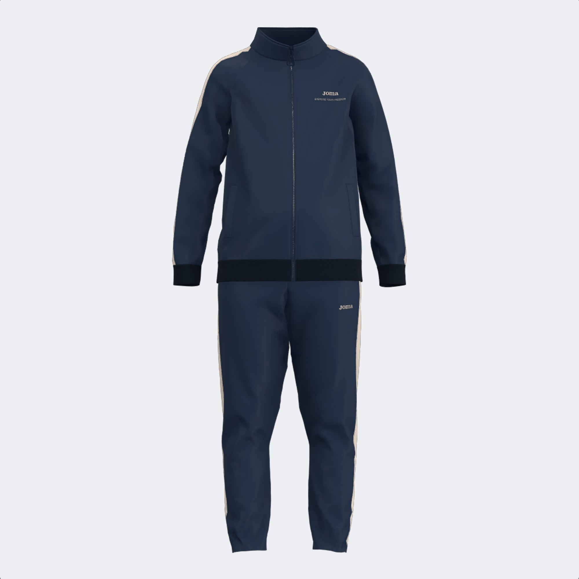 JOMA KIDS TRACKSUIT - BLU NAVY - BLU NAVY