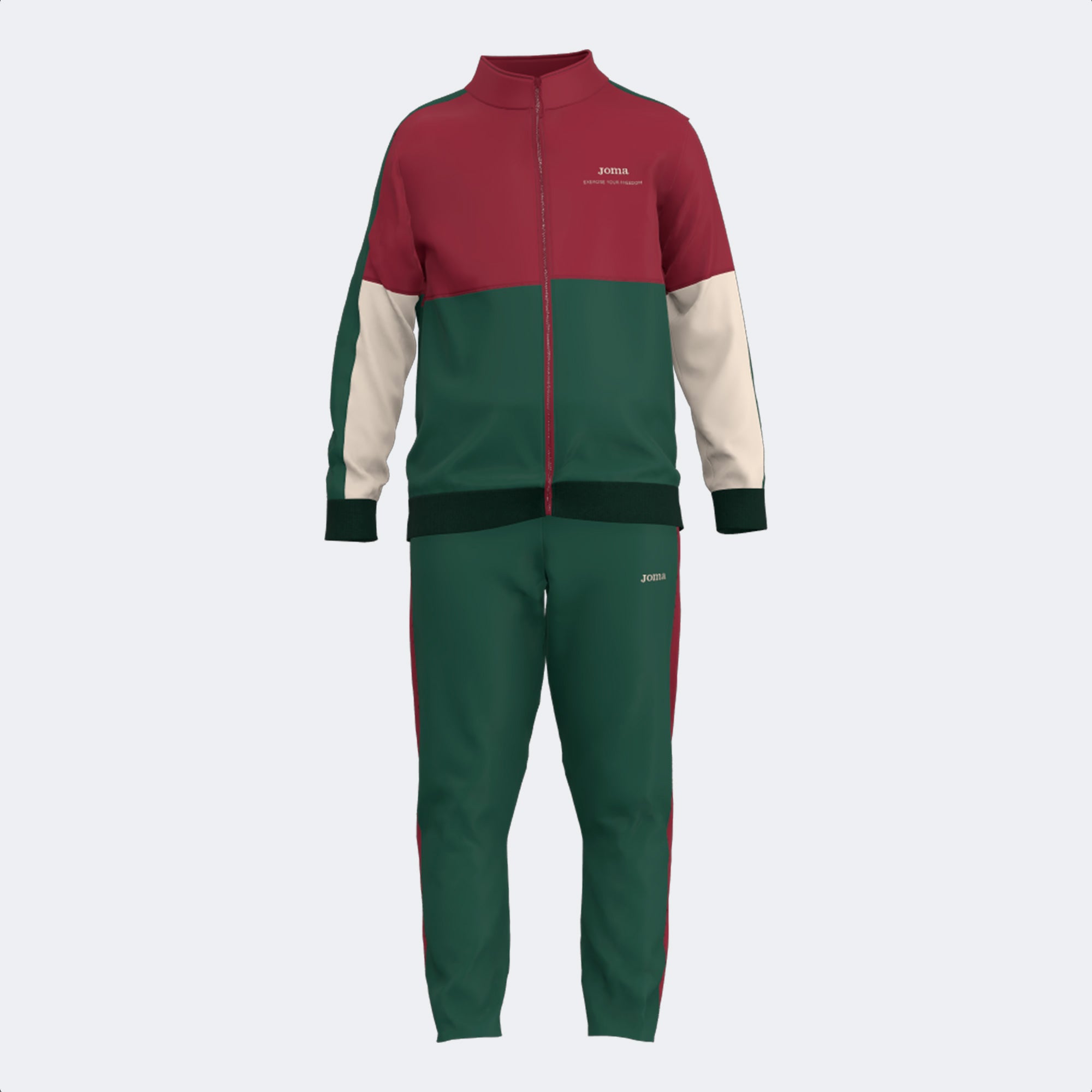 JOMA KIDS TRACKSUIT - ROSSO - ROSSO