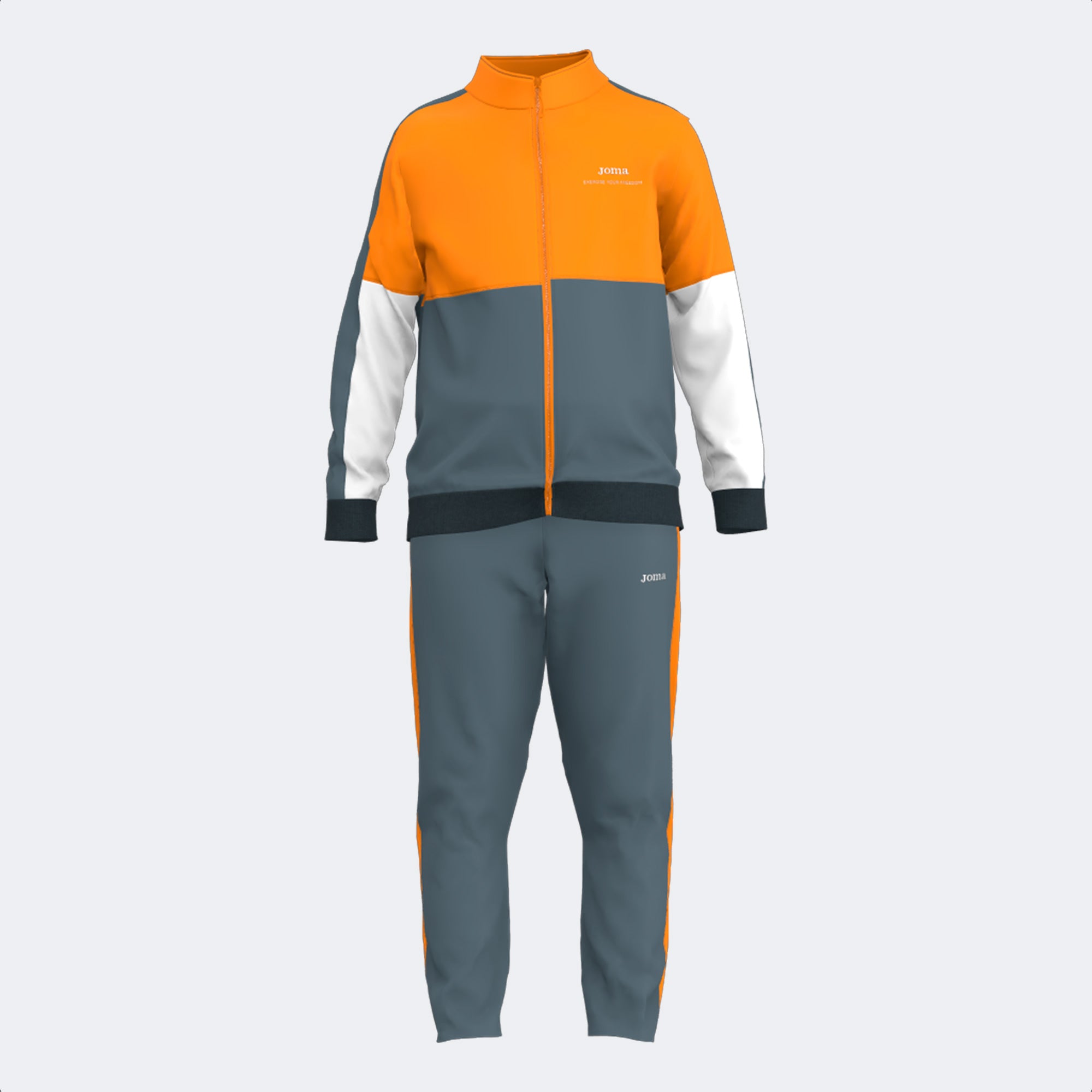JOMA KIDS TRACKSUIT - ARANCIONE - ARANCIONE