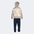 JOMA KIDS TRACKSUIT - BEIGE-BLU NAVY - BEIGE-BLU NAVY
