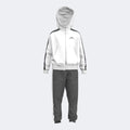 JOMA KIDS TRACKSUIT - BIANCO-GRIGIO - BIANCO-GRIGIO
