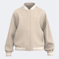 JOMA KIDS FULL ZIP SWEATSHIRT - BEIGE - BEIGE
