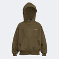 JOMA KIDS ZIP-UP HOODIE - MARRONE - MARRONE