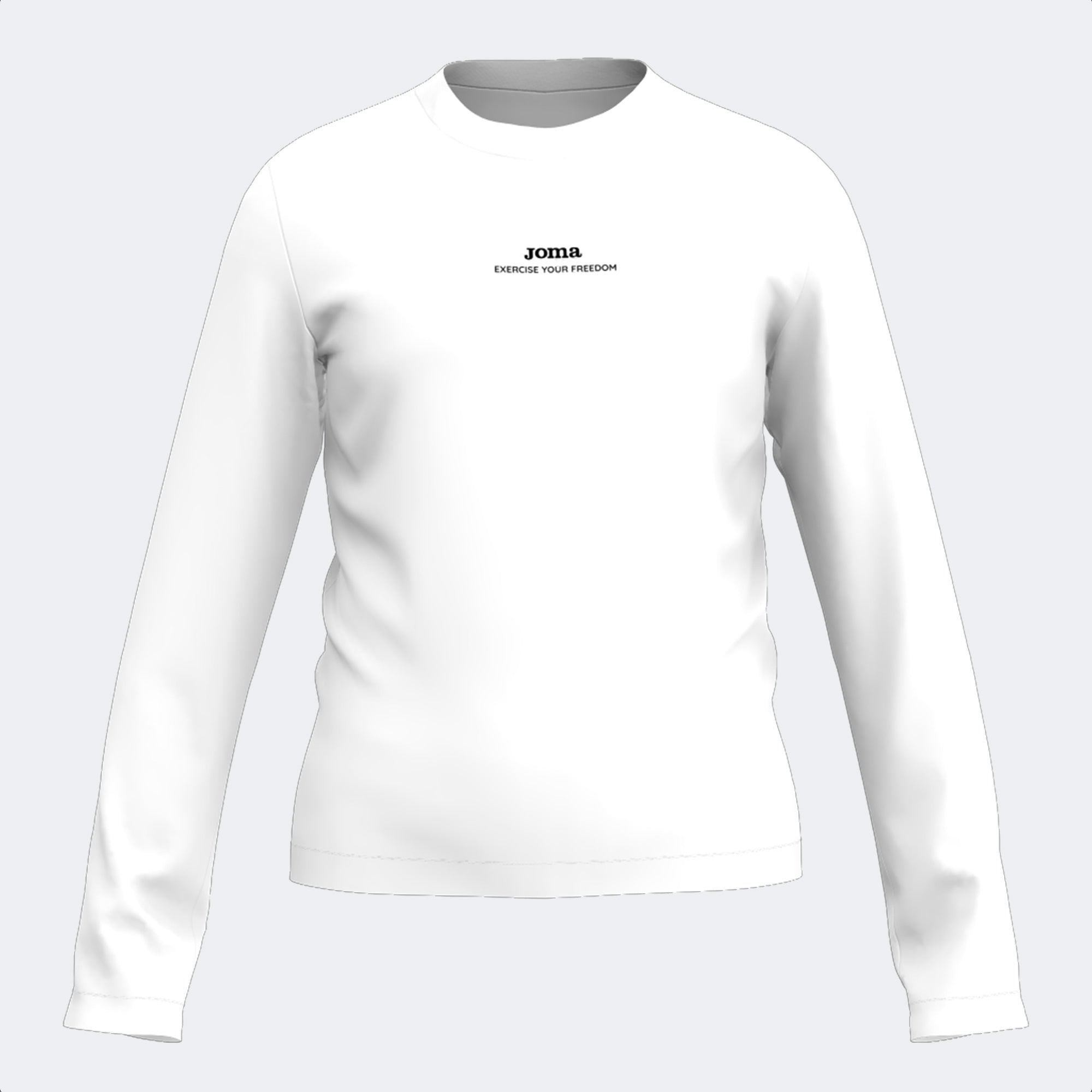 JOMA KIDS LONG SLEEVE T-SHIRT - BIANCO - BIANCO
