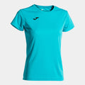 COMBI WOMAN SHORT SLEEVE T-SHIRT - TURCHESE FLUO - TURCHESE FLUO