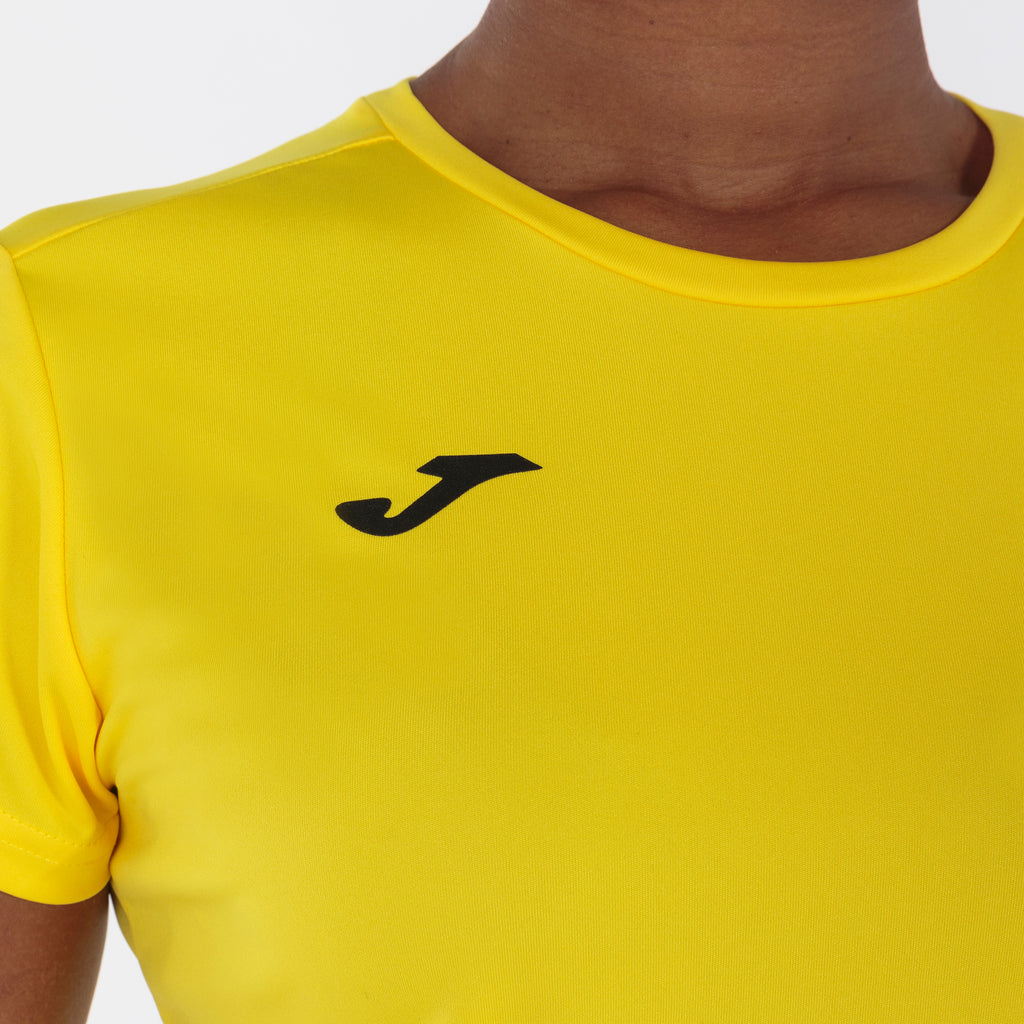 T-SHIRT COMBI S/S - GIALLO