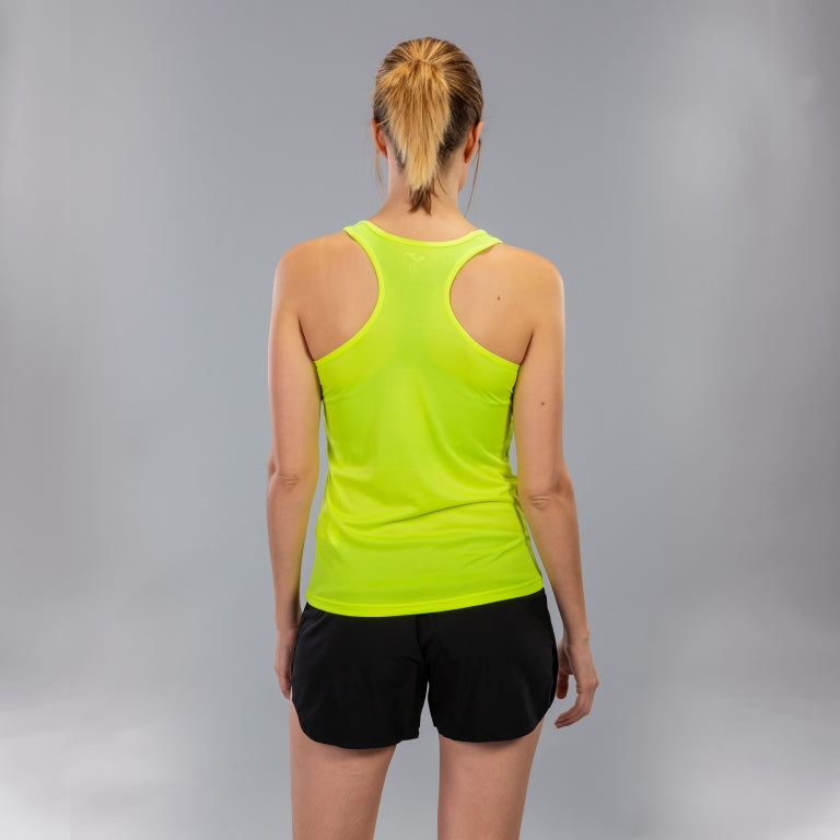 SLEEVELESS T-SHIRT COMBI SIENA WOMEN - GIALLO FLUO