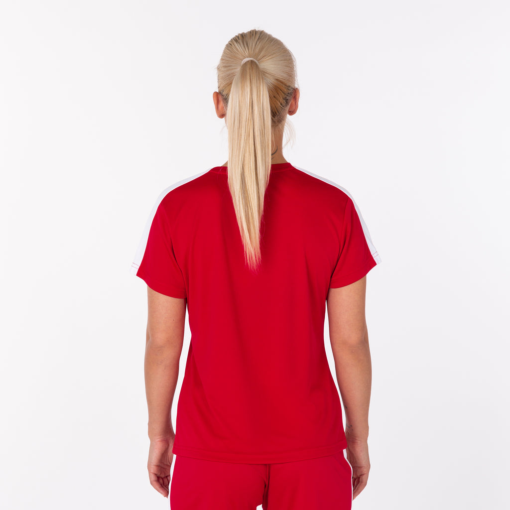 ACADEMY T-SHIRT M/C - ROSSO-BIANCO