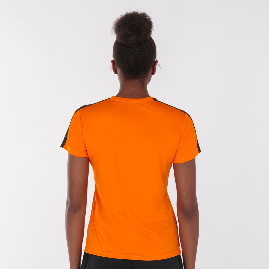 ACADEMY T-SHIRT M/C - ARANCIONE-NERO