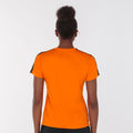 ACADEMY T-SHIRT M/C - ARANCIONE-NERO