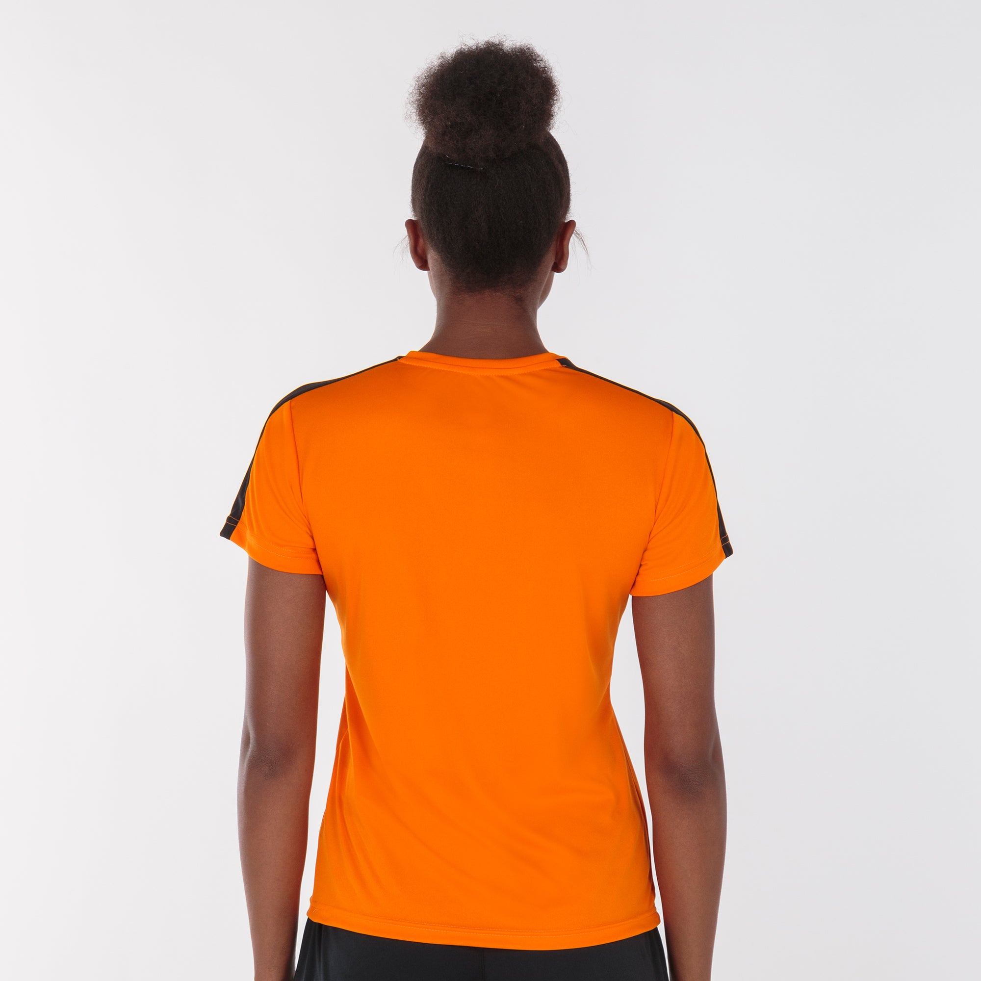 ACADEMY T-SHIRT M/C - ARANCIONE-NERO