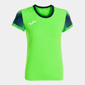 ELITE XI SHORT SLEEVE T-SHIRT - VERDE FLUO-BLU NAVY - VERDE FLUO-BLU NAVY