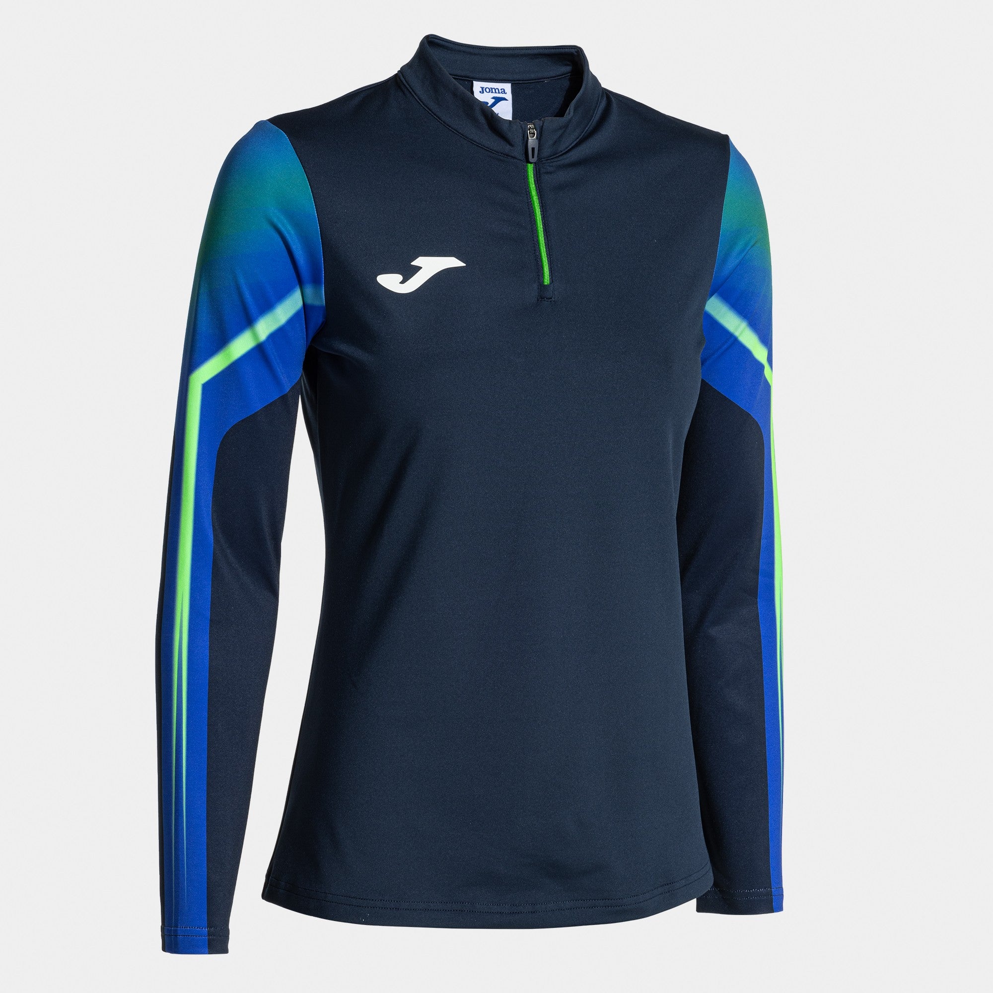 ELITE XI SWEATSHIRT - BLU NAVY-VERDE FLUO - BLU NAVY-VERDE FLUO