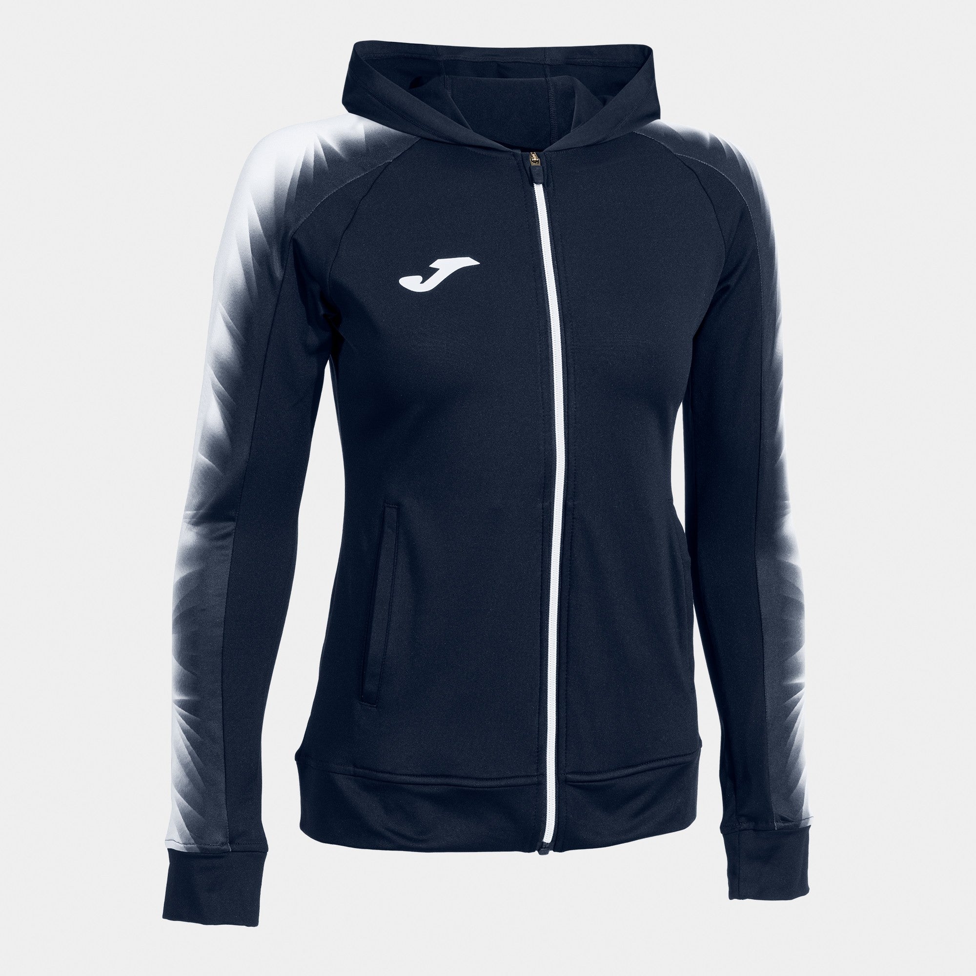 ELITE XI ZIP-UP HOODIE - BLU NAVY-BIANCO - BLU NAVY-BIANCO