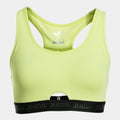 R-CITY ICONIC SPORT BRA - LIME - LIME