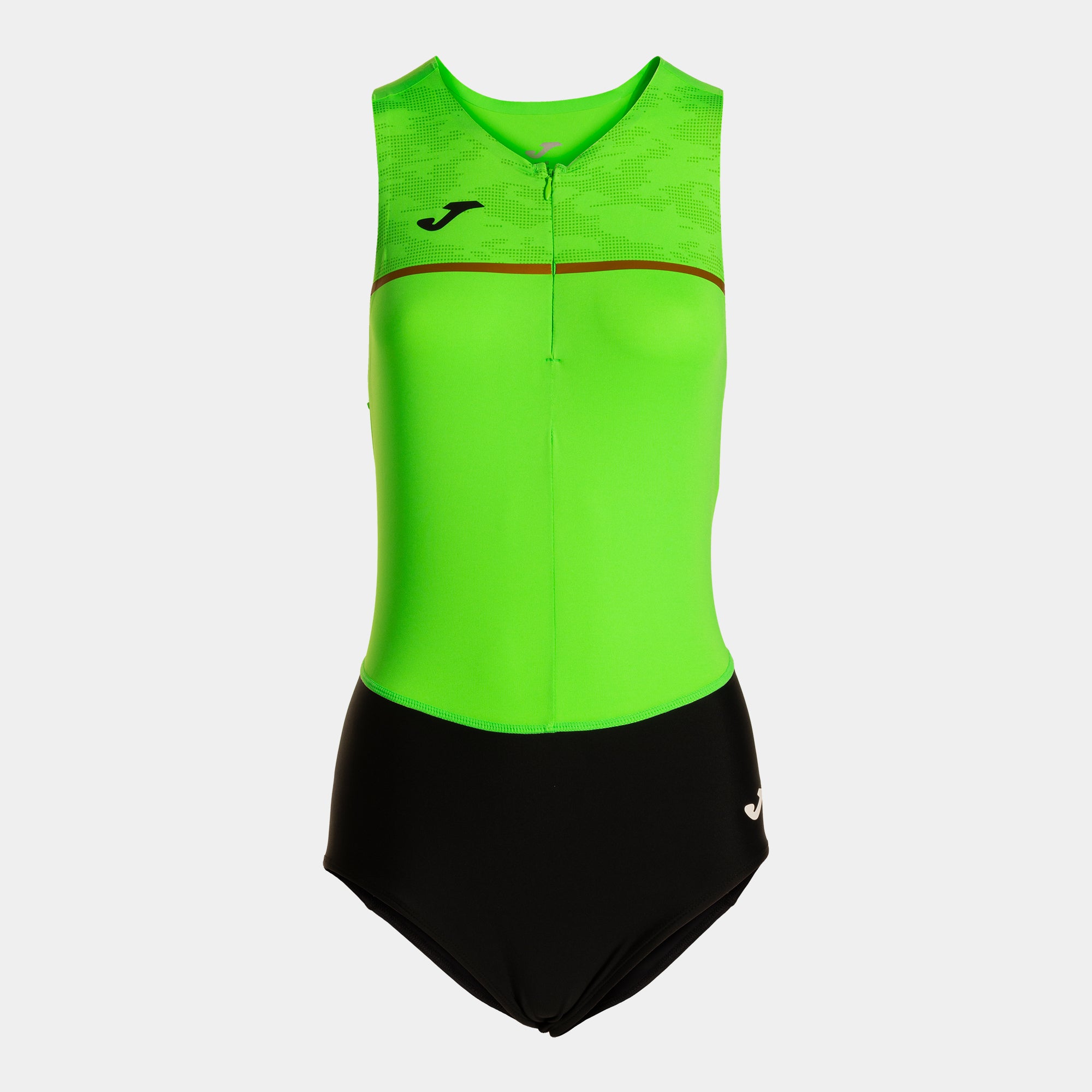 RECORD III BODYSUIT - VERDE FLUO-NERO - VERDE FLUO-NERO