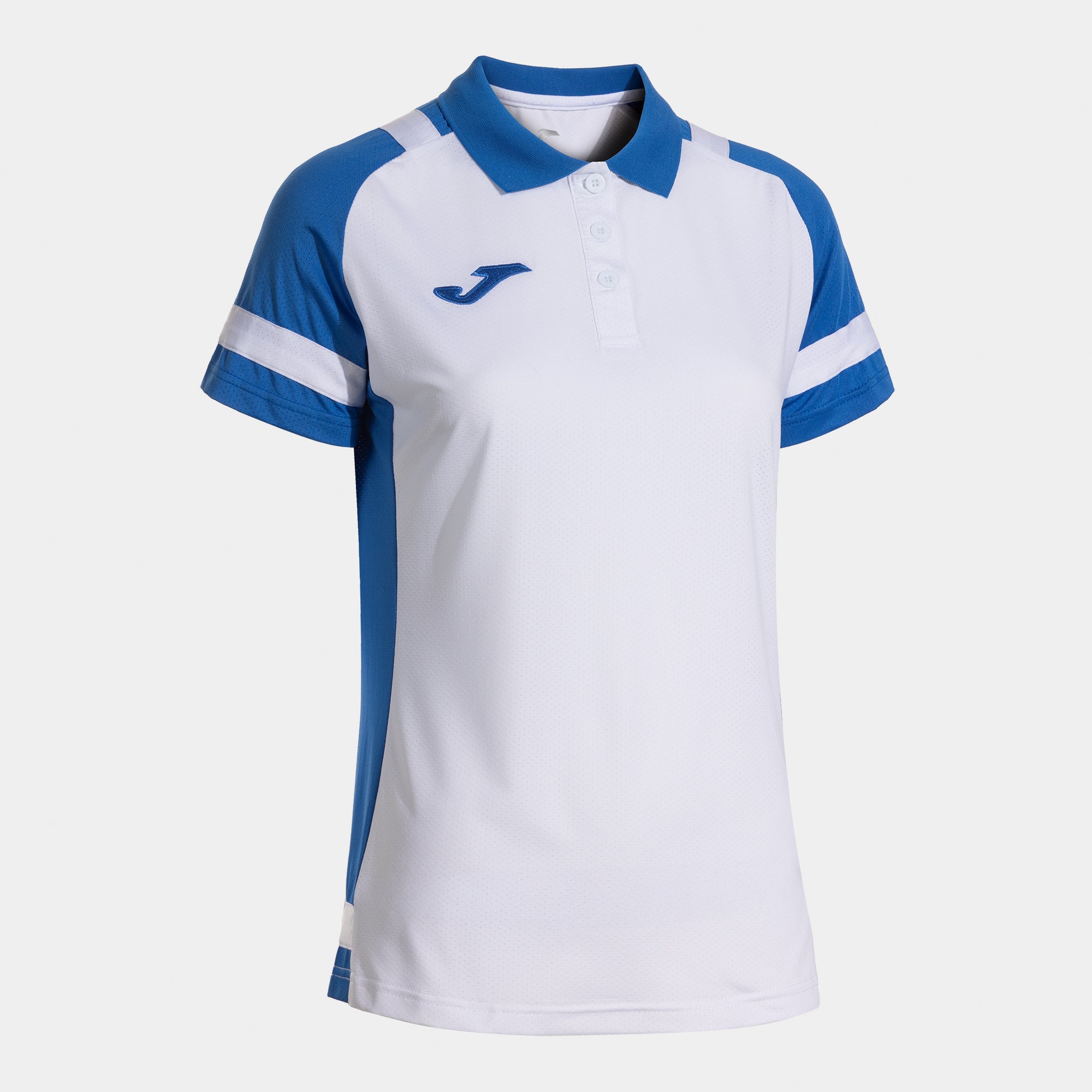 PHOENIX III SHORT SLEEVE POLO - BIANCO-ROYAL - BIANCO-ROYAL