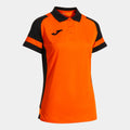 PHOENIX III SHORT SLEEVE POLO - ARANCIONE-NERO - ARANCIONE-NERO