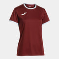 COMBI PREMIUM SHORT SLEEVE T-SHIRT - BORDEAUX-BIANCO - BORDEAUX-BIANCO