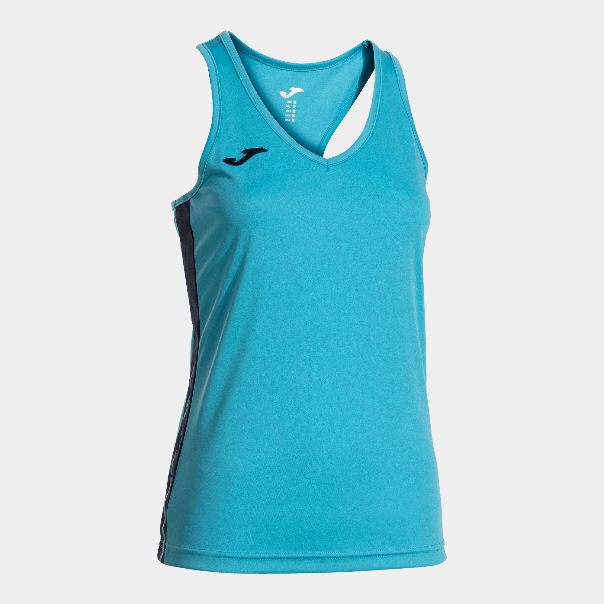 OLIMPIADA TANK TOP - TURCHESE FLUO-BLU NAVY - TURCHESE FLUO-BLU NAVY