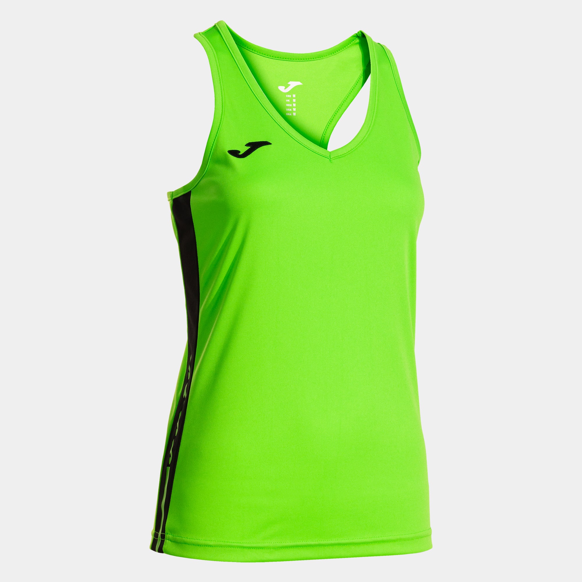 OLIMPIADA TANK TOP - VERDE FLUO-NERO - VERDE FLUO-NERO