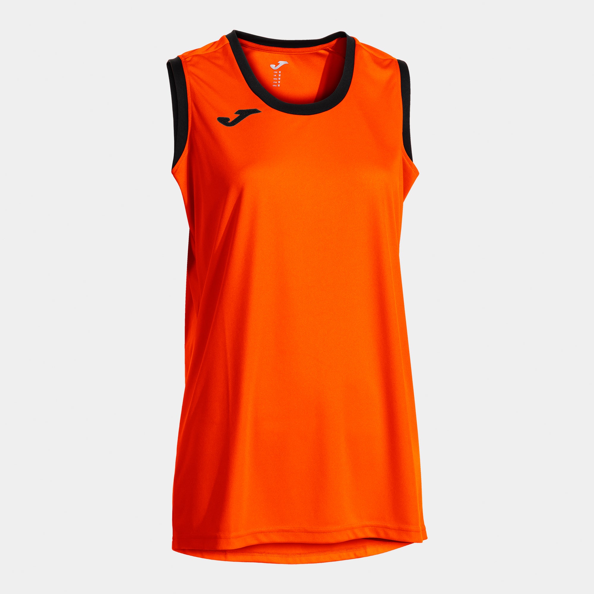 FINAL BASKET III SLEEVELESS SHIRT - ARANCIONE-NERO - ARANCIONE-NERO