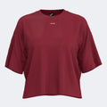 MIMETIC SHORT SLEEVE T-SHIRT - BORDEAUX - BORDEAUX