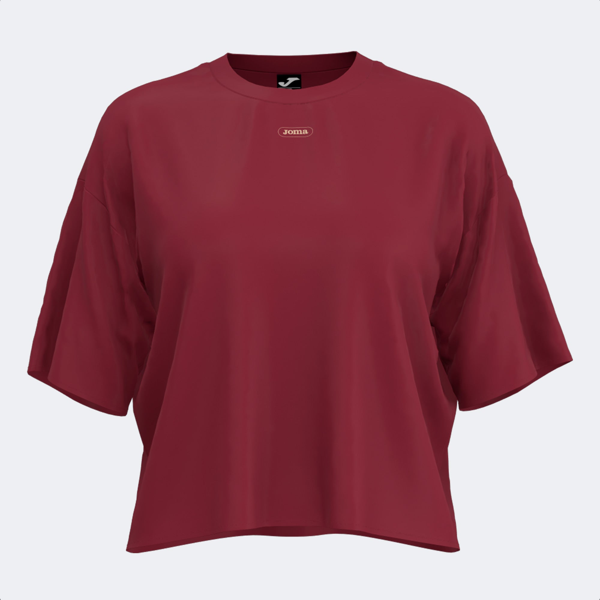 MIMETIC SHORT SLEEVE T-SHIRT - BORDEAUX - BORDEAUX