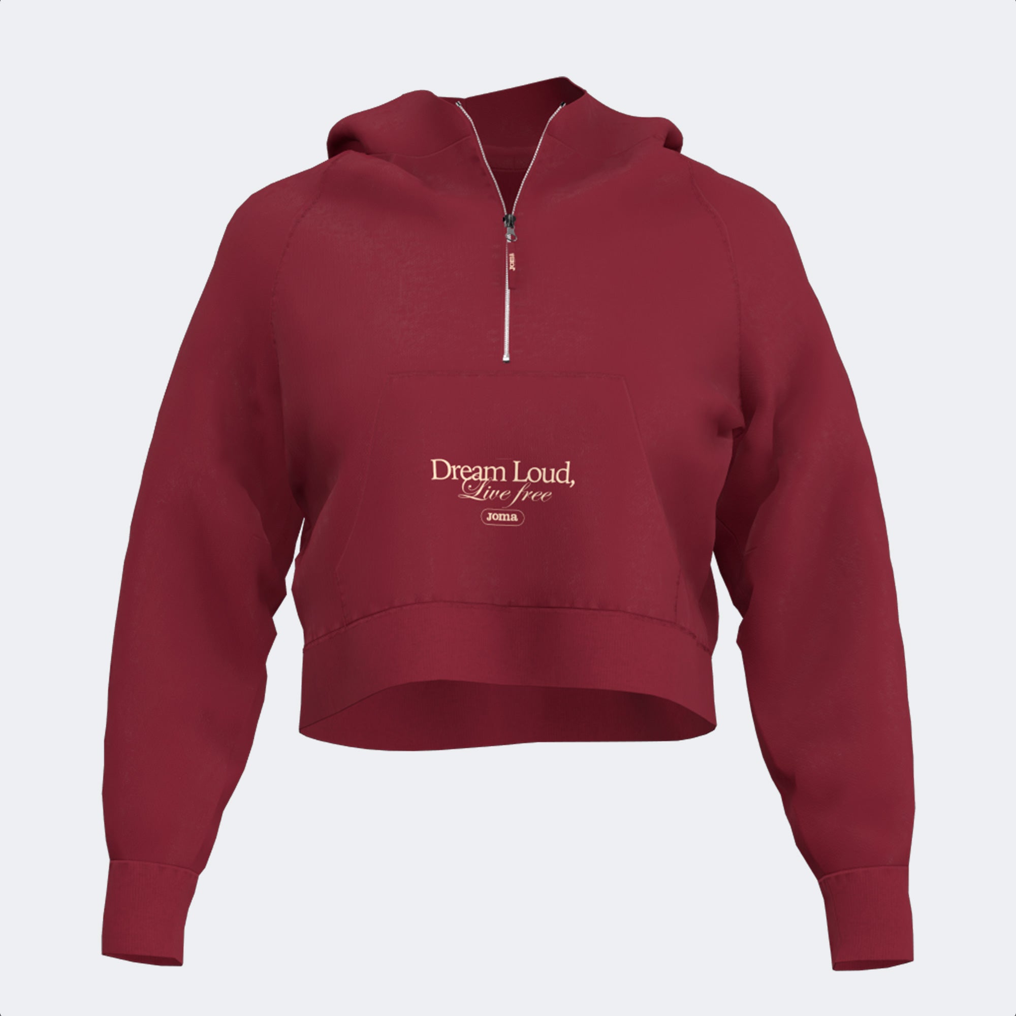 MIMETIC HOODIE - BORDEAUX - BORDEAUX