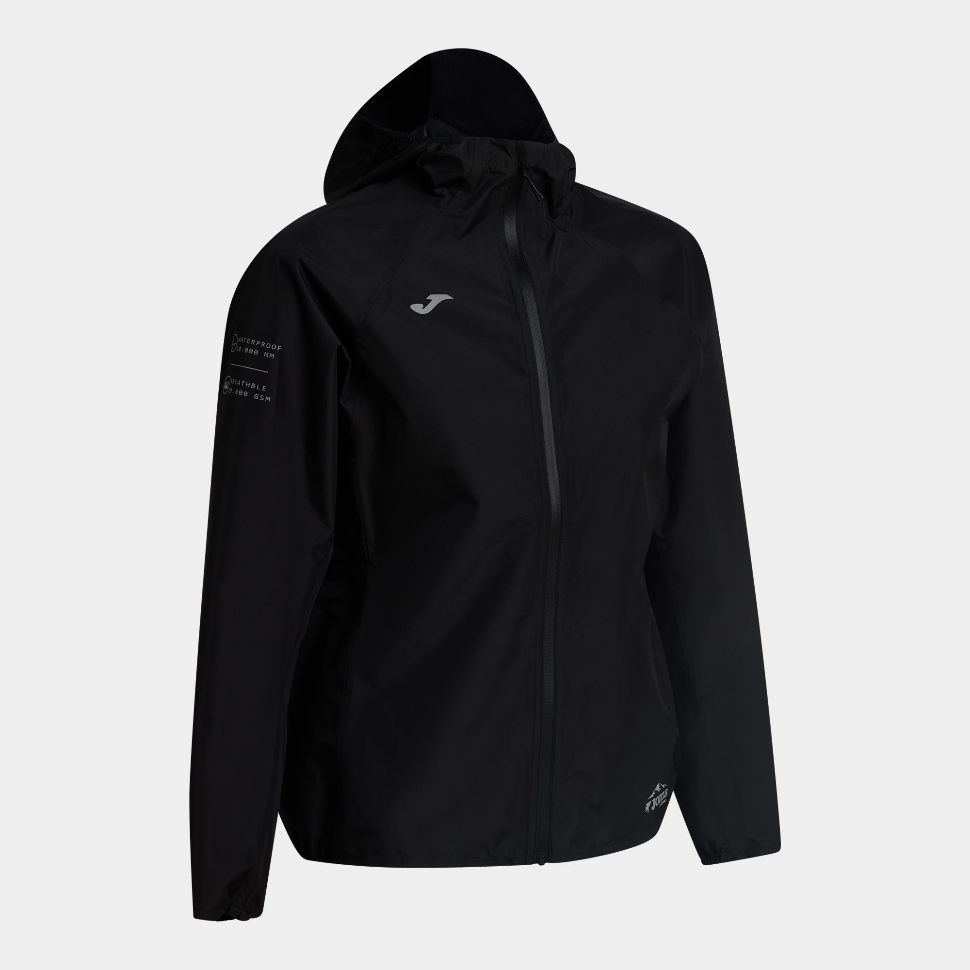 R-TRAIL NATURE RAINCOAT - NERO - NERO