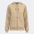 URBAN AESTHETICS ZIP-UP HOODIE - BEIGE - BEIGE