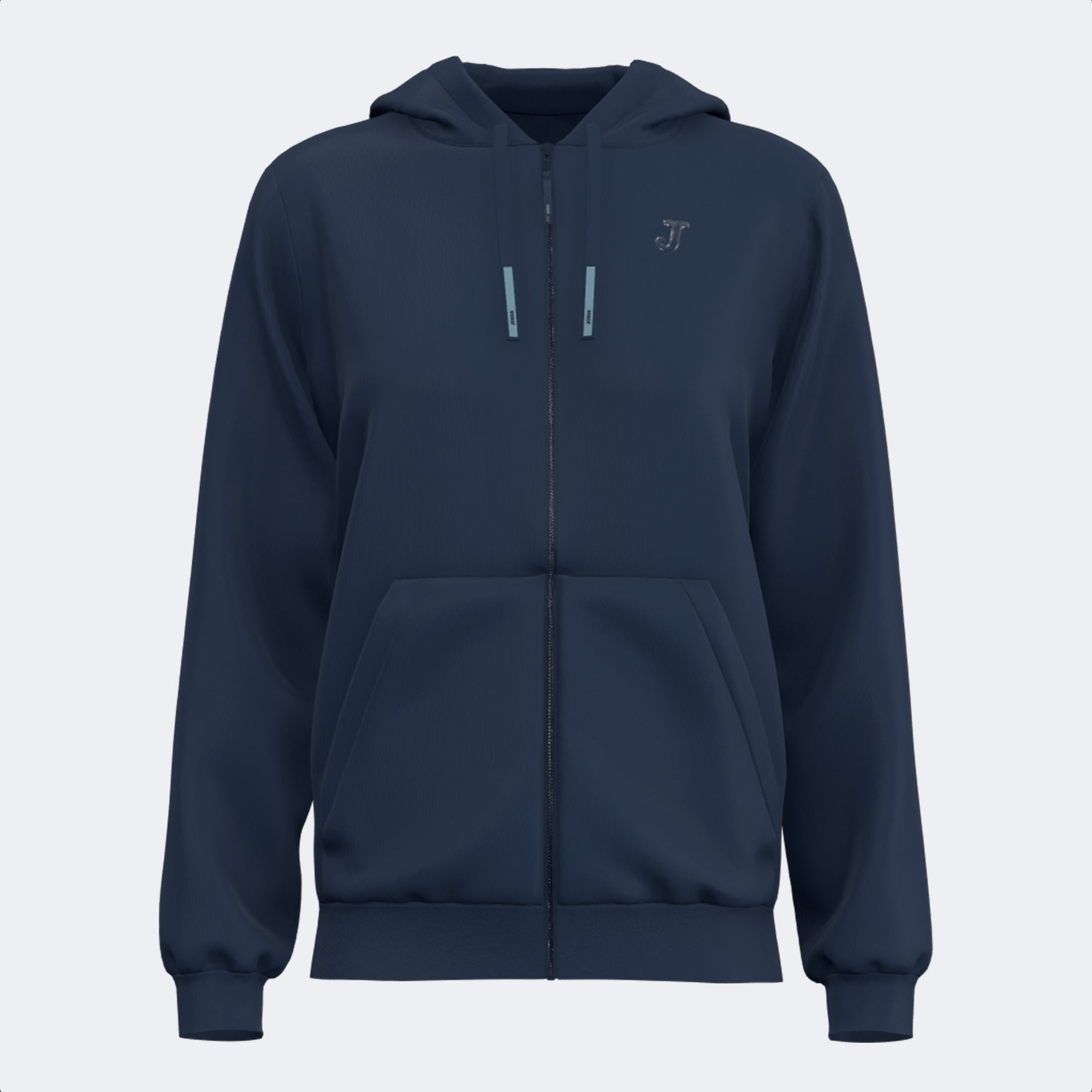 URBAN AESTHETICS ZIP-UP HOODIE - BLU NAVY - BLU NAVY