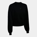 URBAN AESTHETICS LONG SLEEVE JUMPER - NERO - NERO