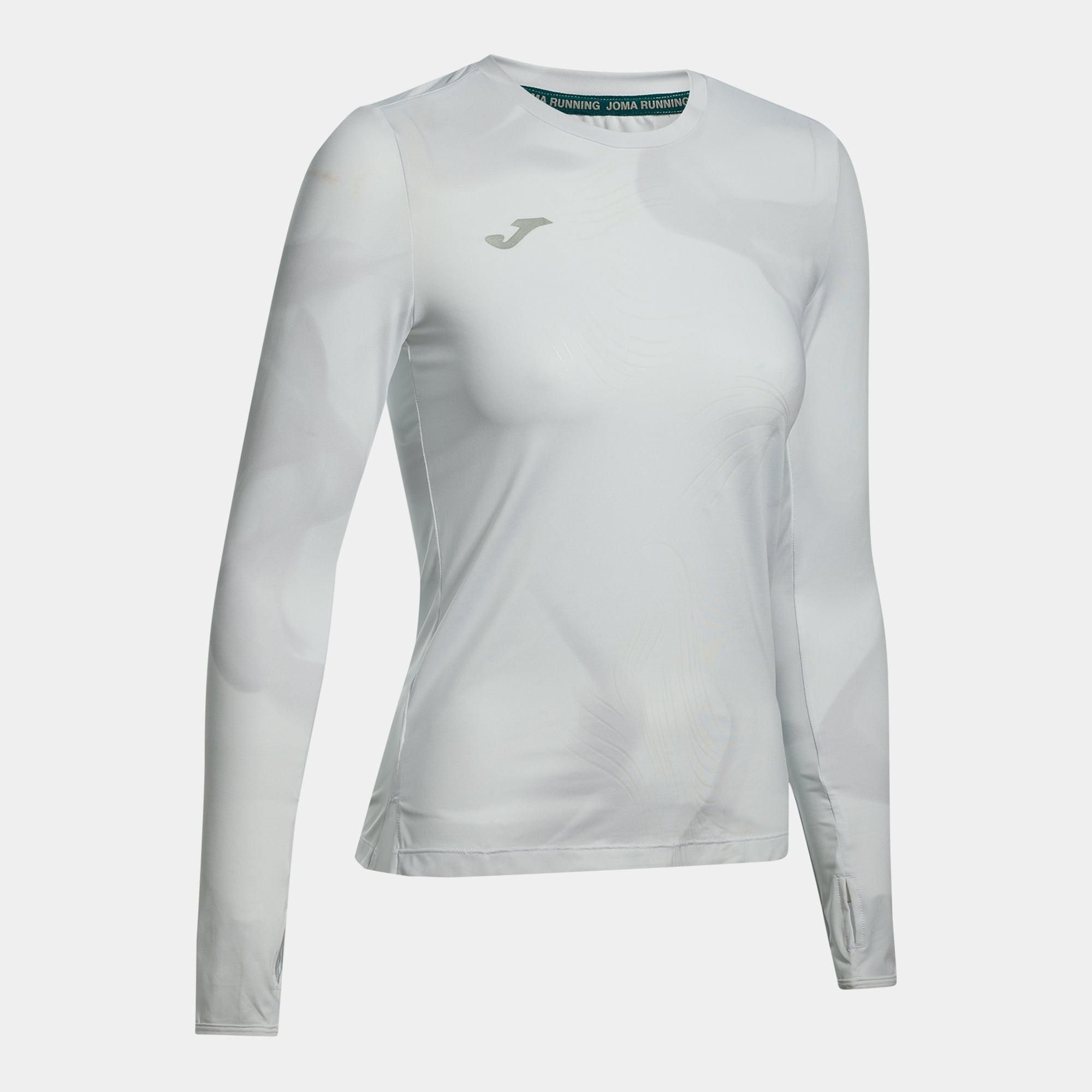 R-NIGHT LONG SLEEVE T-SHIRT - BIANCO - BIANCO