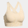 INDOOR GYM SPORT BRA - BEIGE-ARANCIONE - BEIGE-ARANCIONE