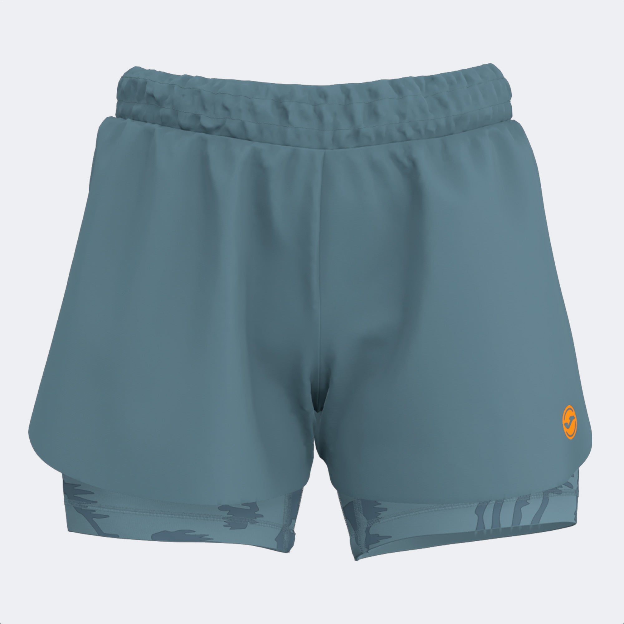 INDOOR GYM SHORT - BLU-ARANCIONE - BLU-ARANCIONE