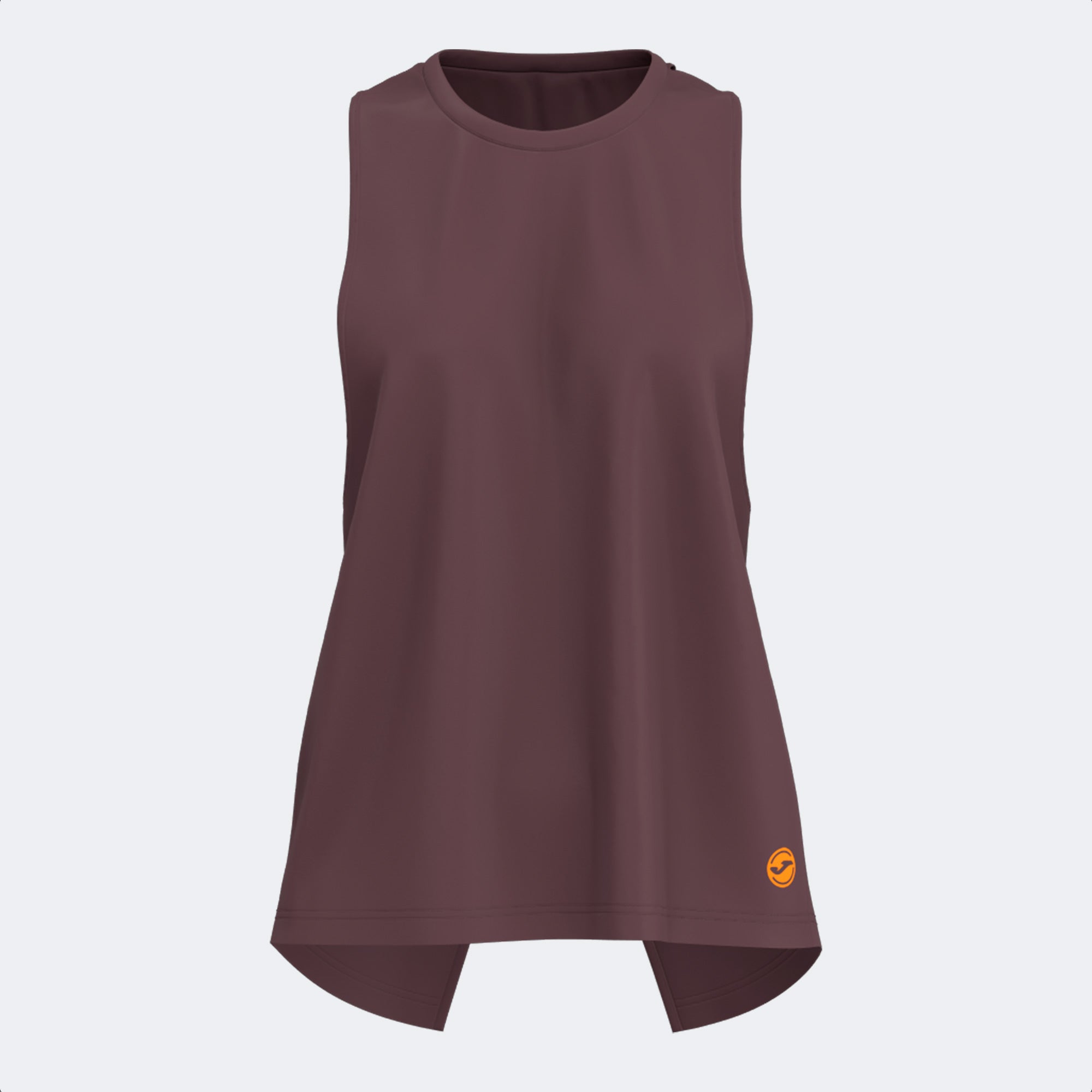 INDOOR GYM TANK TOP - MARRONE-ARANCIONE - MARRONE-ARANCIONE