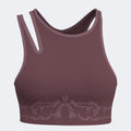 INDOOR GYM SPORT BRA - MARRONE - MARRONE