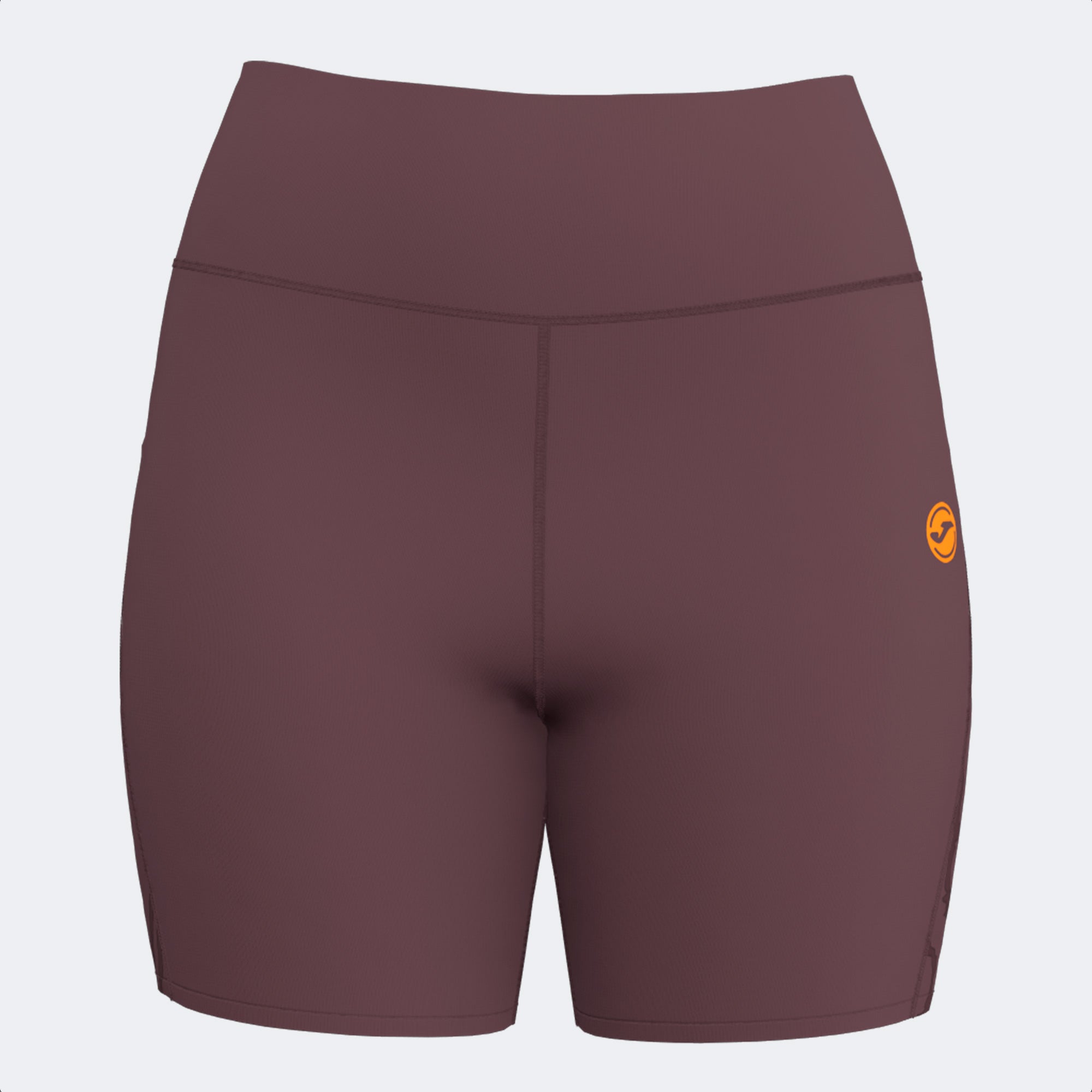INDOOR GYM SHORT TIGHTS - MARRONE-ARANCIONE - MARRONE-ARANCIONE