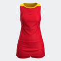 CHALLENGE DRESS - ROSSO-GIALLO - ROSSO-GIALLO
