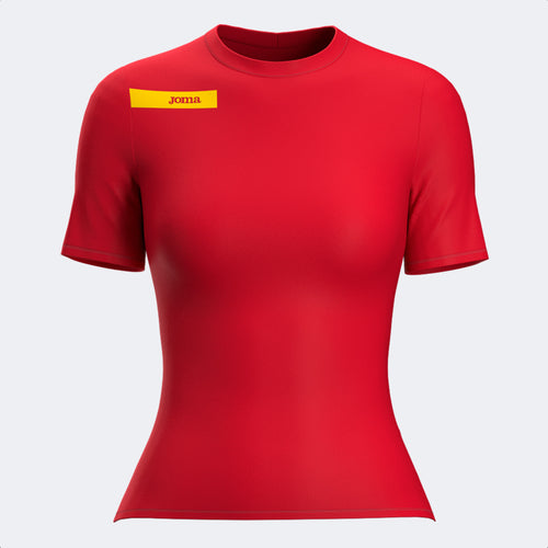 CHALLENGE SHORT SLEEVE T-SHIRT - ROSSO-GIALLO - ROSSO-GIALLO