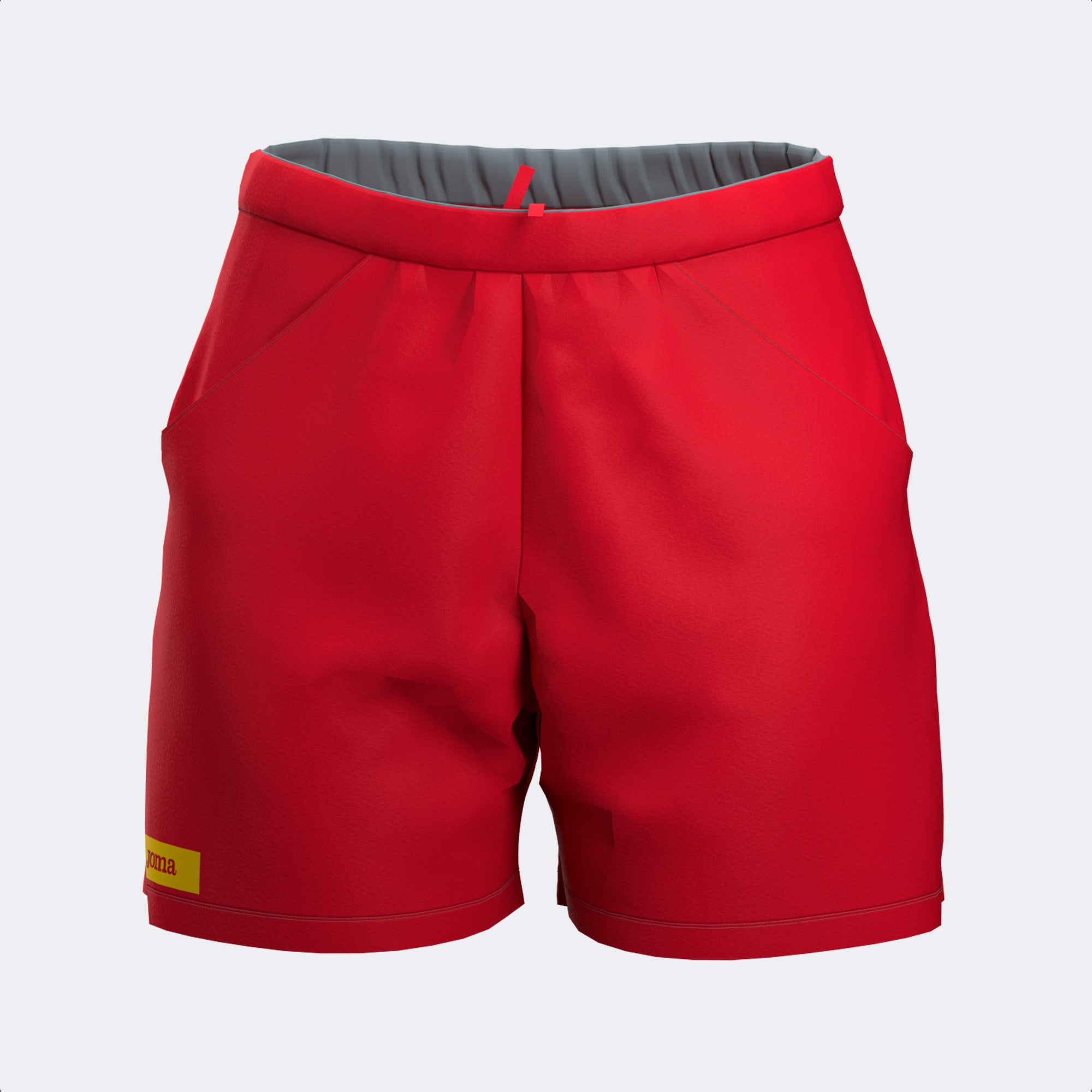 CHALLENGE SHORT - ROSSO-GIALLO - ROSSO-GIALLO
