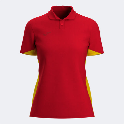 CHALLENGE SHORT SLEEVE POLO - ROSSO-GIALLO - ROSSO-GIALLO