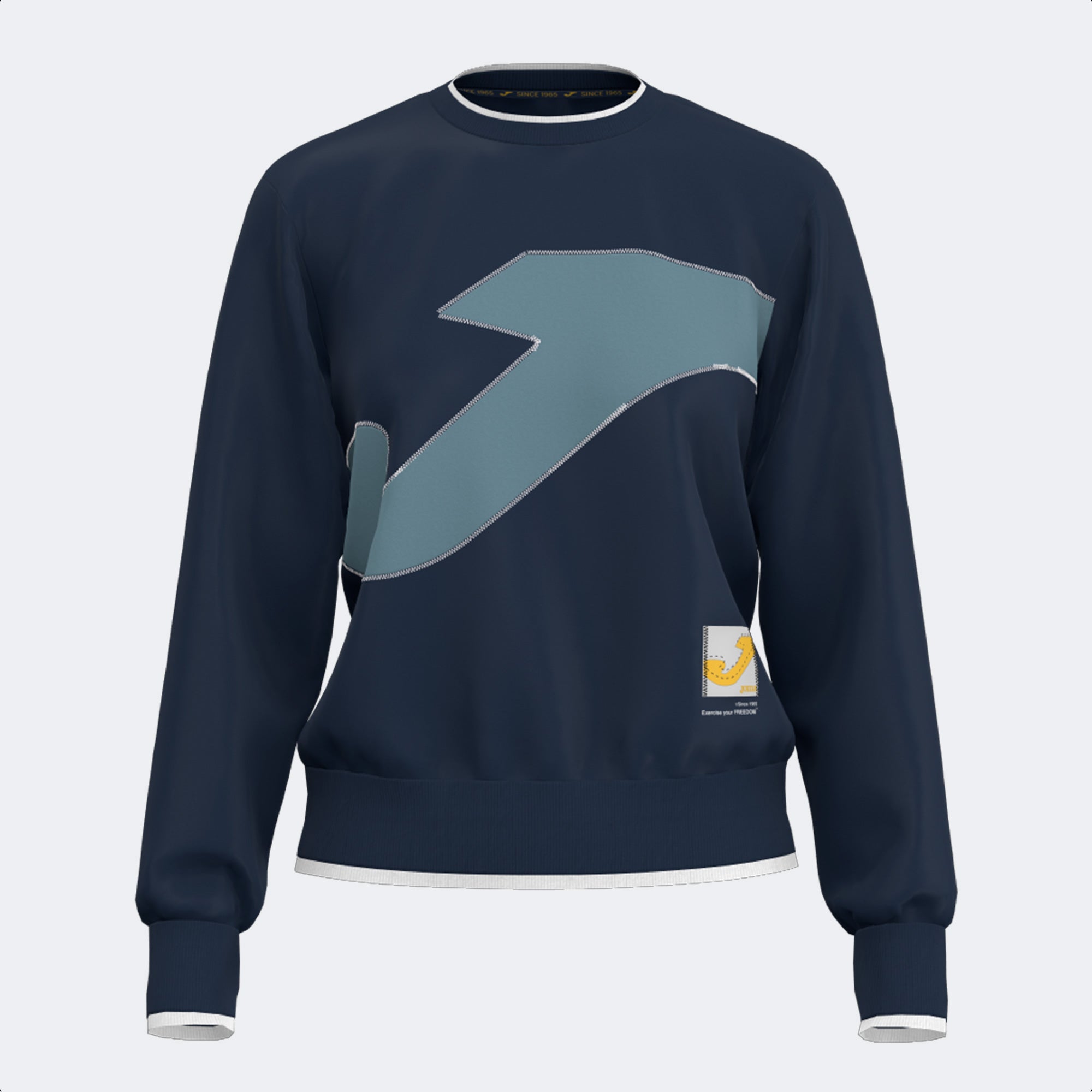 STEP SWEATSHIRT - BLU NAVY - BLU NAVY